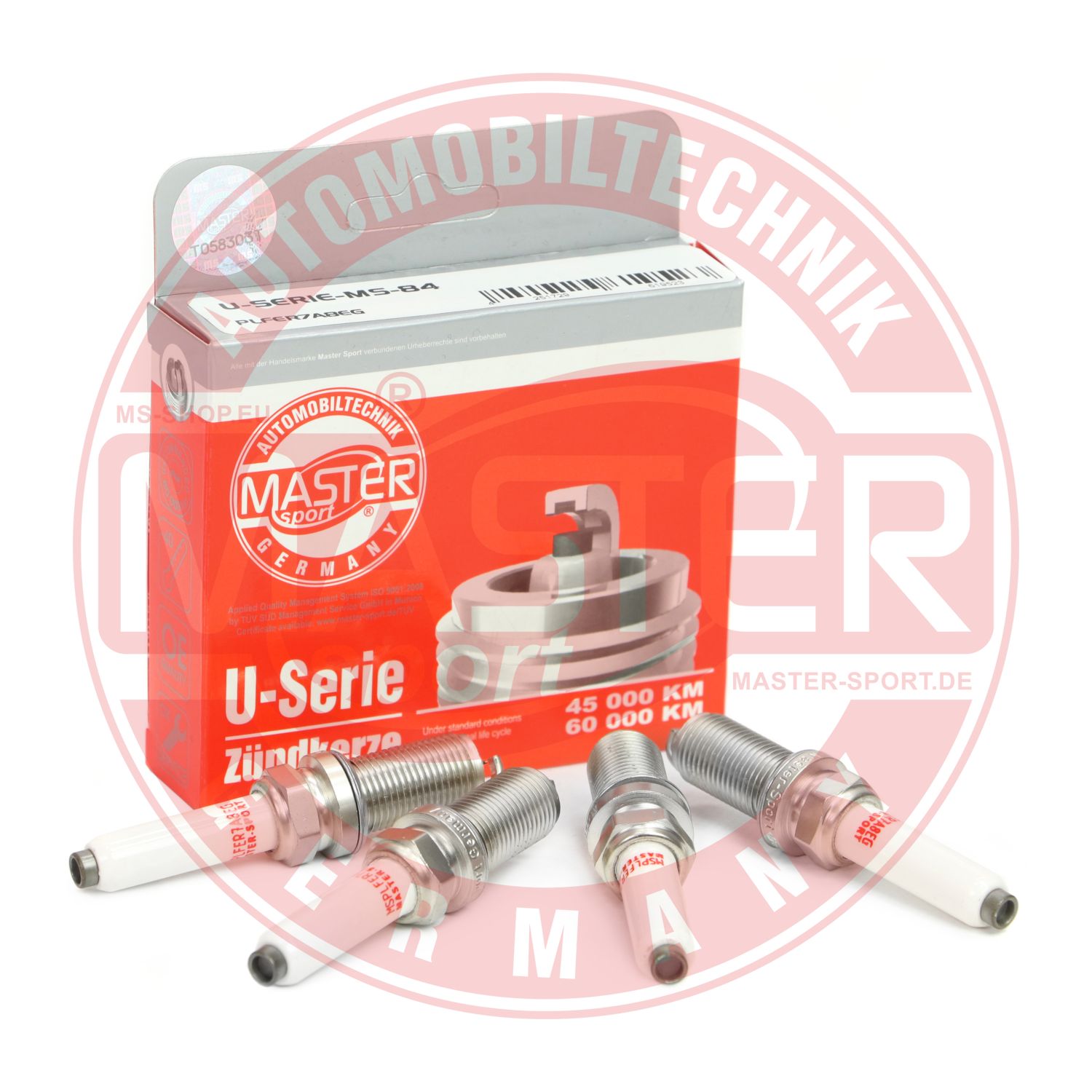 MASTER-SPORT GERMANY U-SERIE-MS-84 Μπουζί for AUDI PORSCHE SEAT SKODA VW